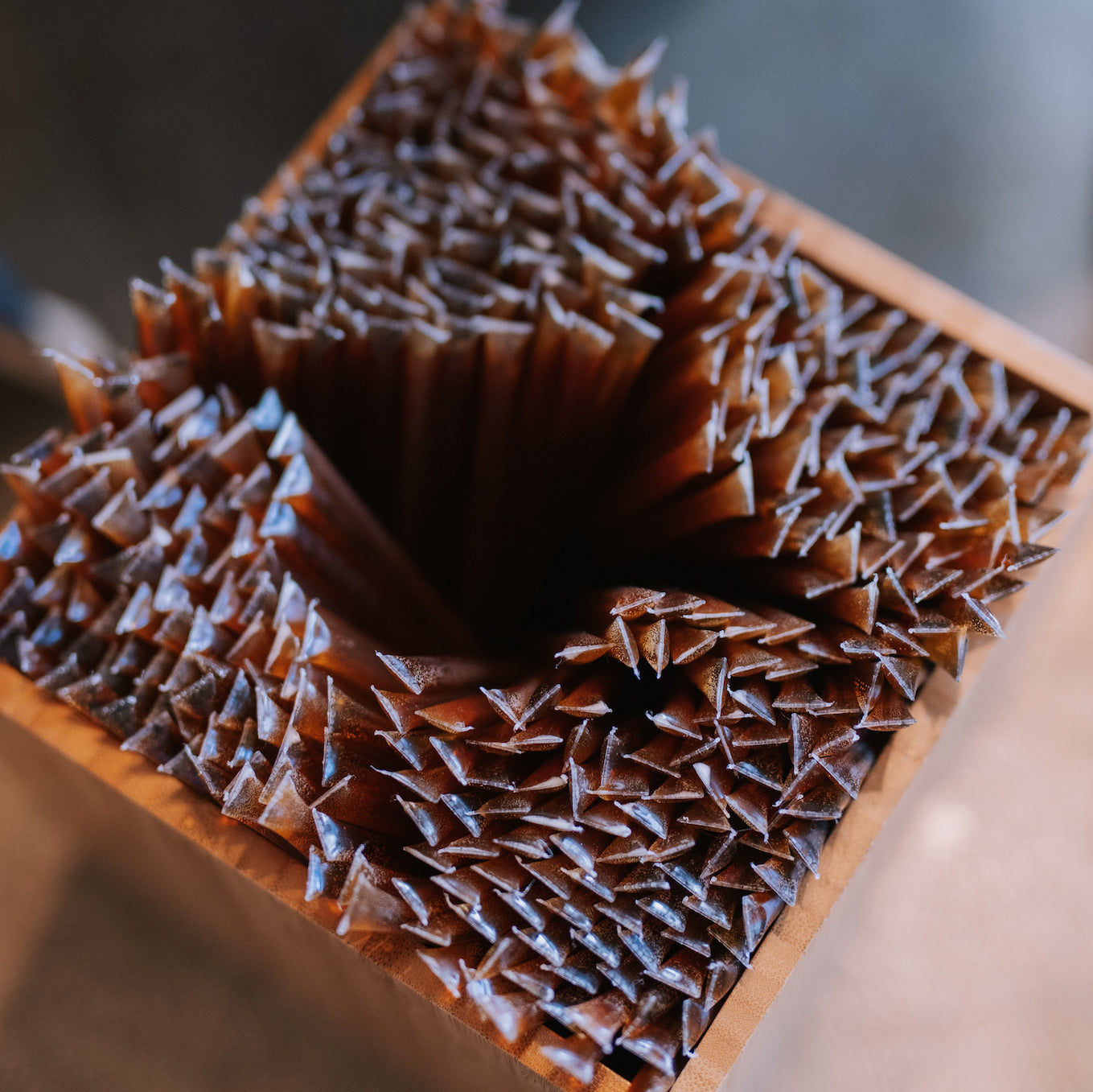 box of honey sticks