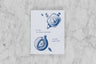 "it's ok to steep together on the first date" funny tea pun greeting card
